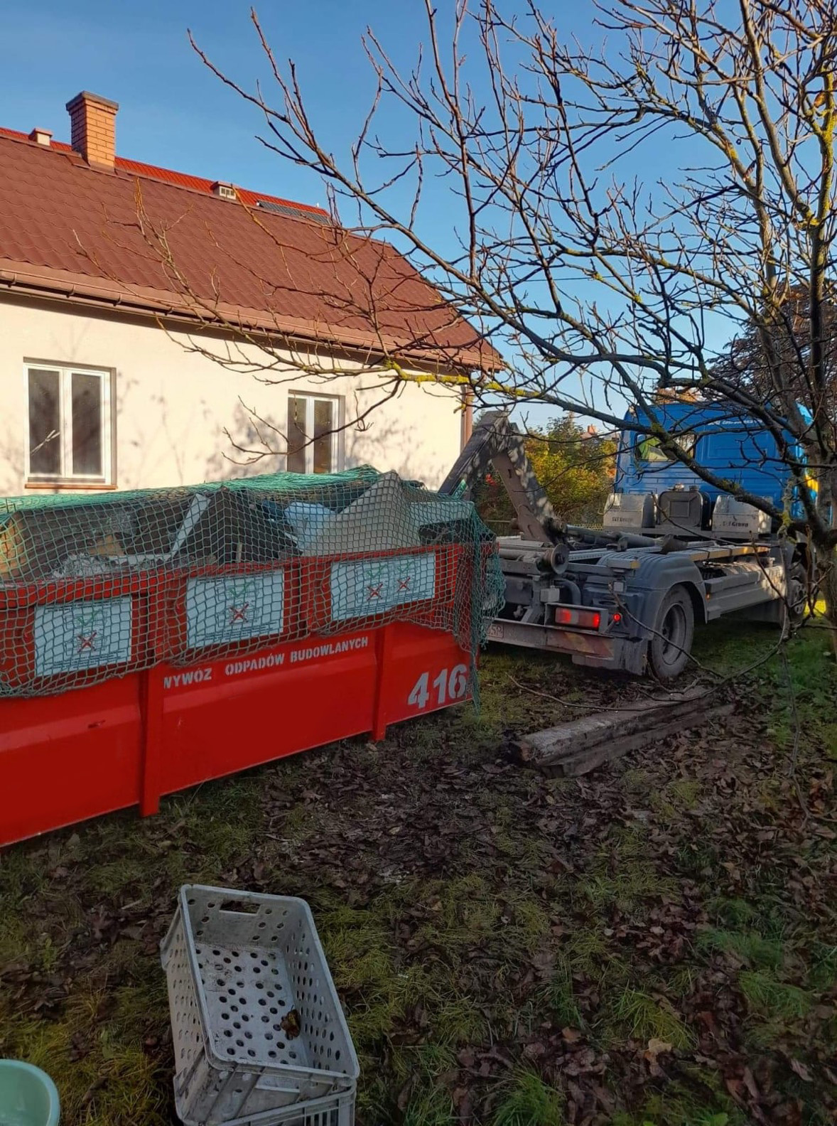  Błonie kontenery na gruz i odpady