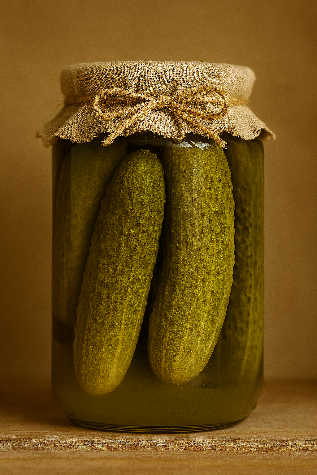 Słoik ogórków kiszonych